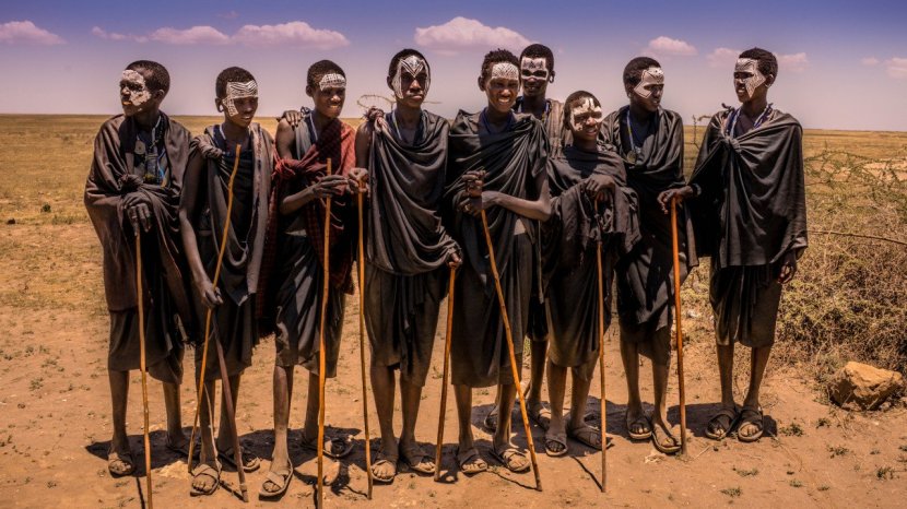 Фото мальчиков подростков племени масаев, Африка
