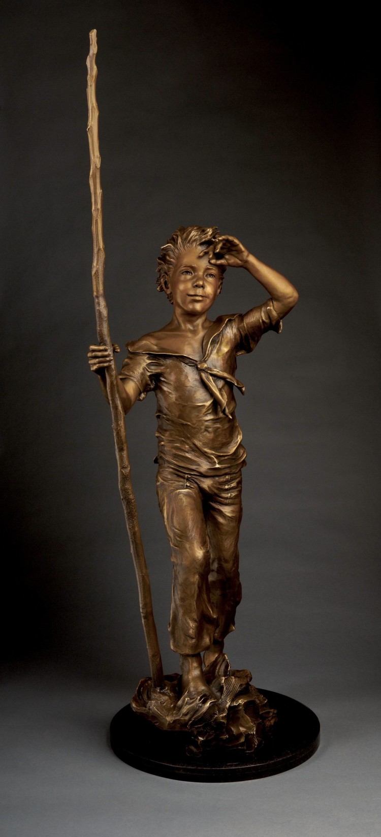 Мальчик скульптура Анжела Миа де Ла Вега Angela Mia De La Vega