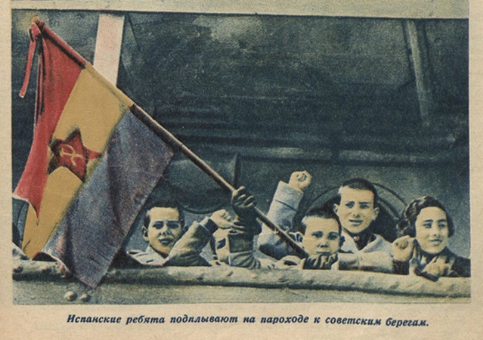 Испанские дети в «железных объятиях» СССР