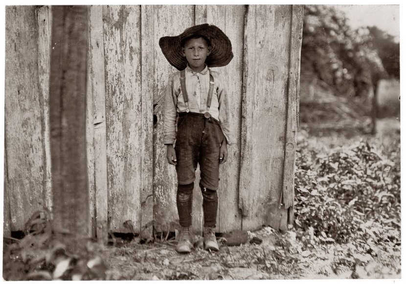 Американские дети в фотографиях начала прошлого века