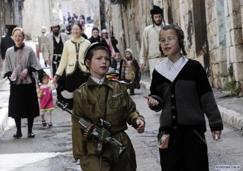 Как дети в Израиле празднуют Пурим