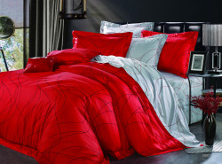 Какое выбрать красное постельное бельё? 